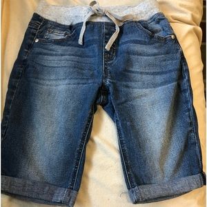 Girls Justice denim Bermuda shorts
